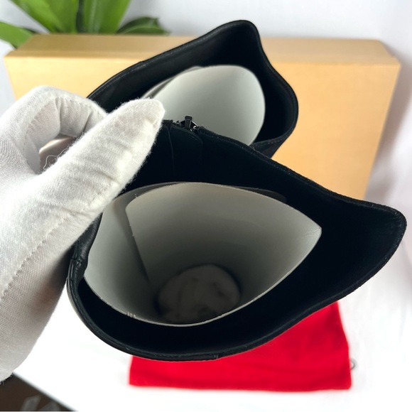 Christian Louboutin Black Heeled Boots - Picture 15 of 15